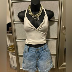 Light Blue Denim Short